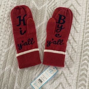 Draper James Hi Y’all Bye Y’all mittens